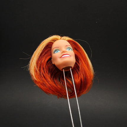 1/6 Scale Doll Spice Girls Geri Halliwell Head Only – Red Hair for 12" Doll (Pre-Owned)