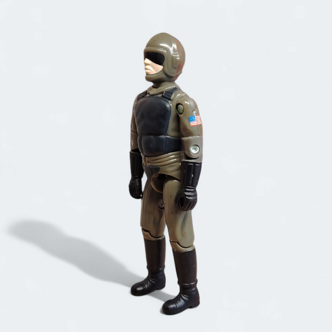 Vintage GI Joe 2001 Tripwire V4 – 3.75" Figure (Hasbro ARAH, Tight Joints, Pre-Owned)
