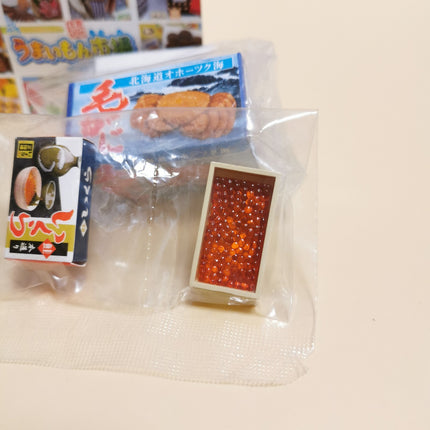 Re-Ment Miniature Produce Delivery: Seafood from Hokkaido – Japanese Food Set (Pre-Owned)