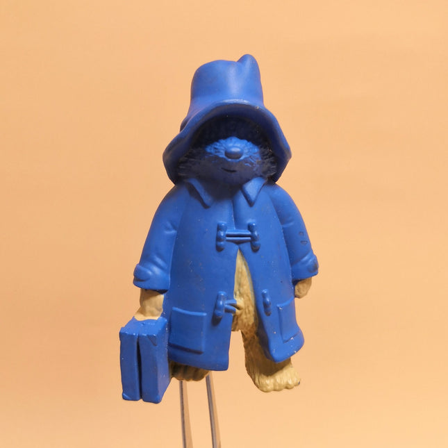 Unpainted Prototype PADDINGTON BEAR w Suitcase 3.5" Mini Figure Toy Tonies RARE