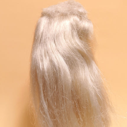Barbie Head Only – 90s Frizzy Blonde Hair with Blue Sparkle Eyes (Pre-Owned)