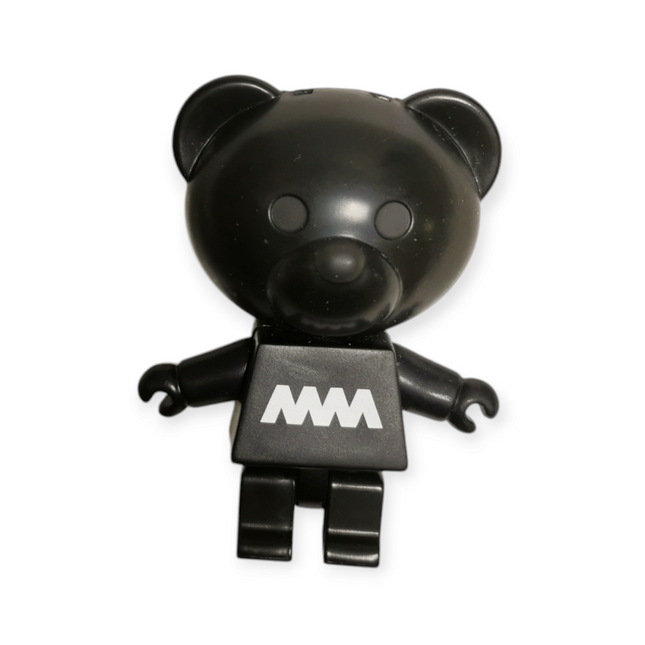 Eric Kot Softhard Black Bear – 3" Brick Style Figure (McDonald's 2010, Pre-Owned)