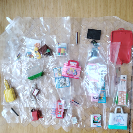 Re-Ment New Semester School Goods – Full Set of 8 (2016, Sealed)