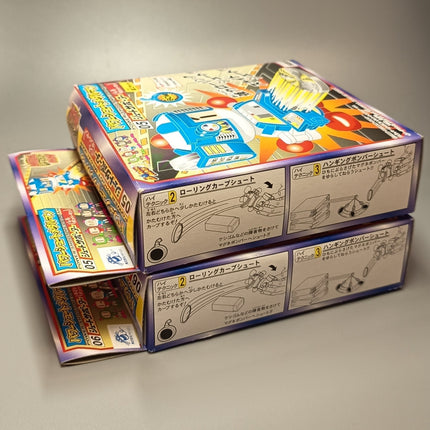 BOMBERMAN MEDAL MAN Powershoot Battle Scope Lot of 2 Box #05 #06 Vintage Takara