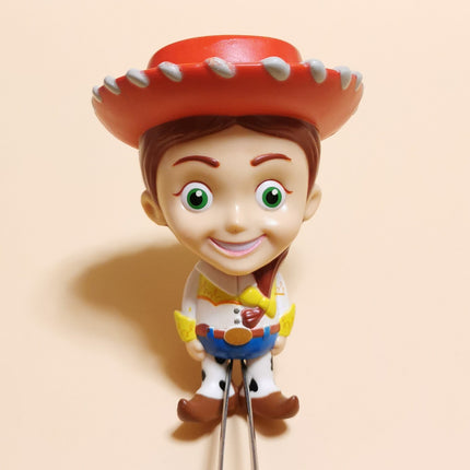 Toy Story Jessie Cowgirl Big Head 3" Figure – Disney (Fair, Pre-Owned)