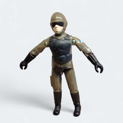 Vintage GI Joe 2001 Tripwire V4 – 3.75" Figure (Hasbro ARAH, Tight Joints, Pre-Owned)
