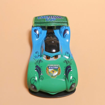 Disney Store Cars Chaser Series Carla Veloso – 5" Mini Diecast Green (Pre-Owned)