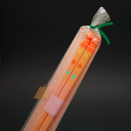 Vintage Sanrio 1983 Little Twin Stars Orange Chopstick – 6.5" (16.5cm) (New)