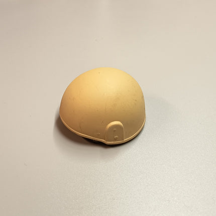 1/6 Scale Military Beige MK6 Helmet with Strap – for 12" Figure (Pre-Owned)