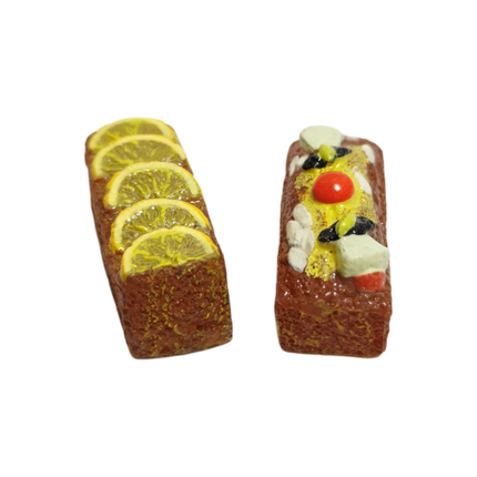 Re-Ment Miniature Dried Fruit Pound Cake – Department Store Series (Pre-Owned)