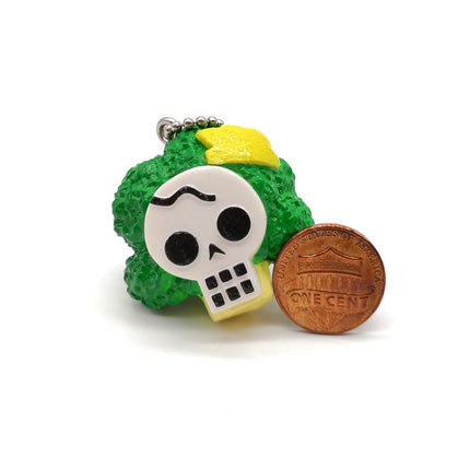 One Piece Sanji Bento Broccoli Head 1" Charm – Bandai Mini Keychain (Pre-Owned)