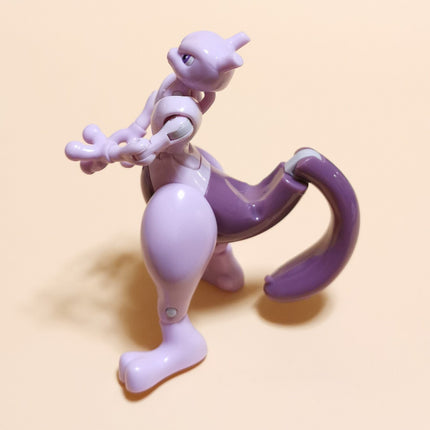 Pokemon Mewtwo Transforming Toy 4" Figure – Articulated (Rare, Pre-Owned)