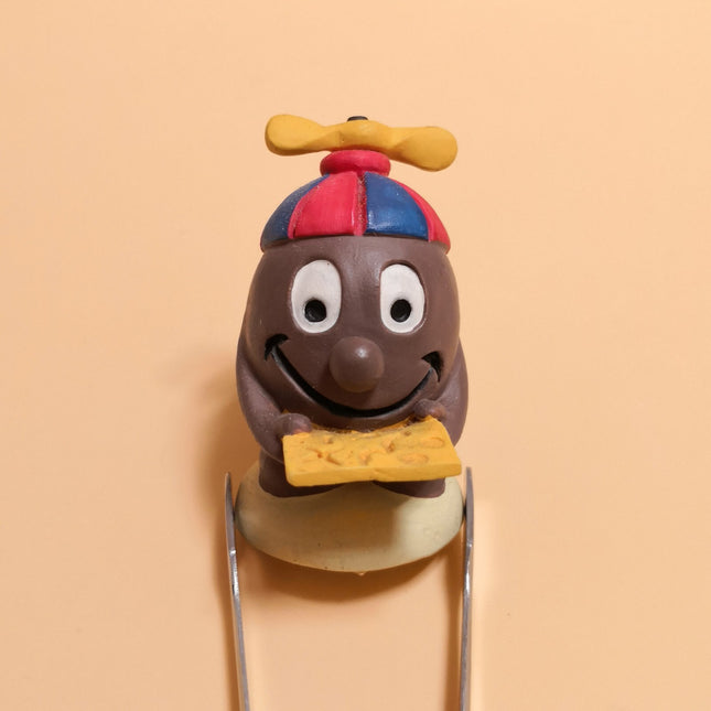 Cadbury World Chocolate Cream Egg with Propeller Hat – 2" Figure (1997, UK, Rare, Pre-Owned)