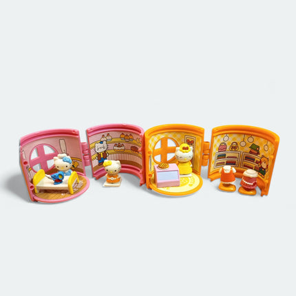 Hello Kitty Capsule Tower Houses – Cake Shop & Boutique (1.5", Rare, Pre-Owned)