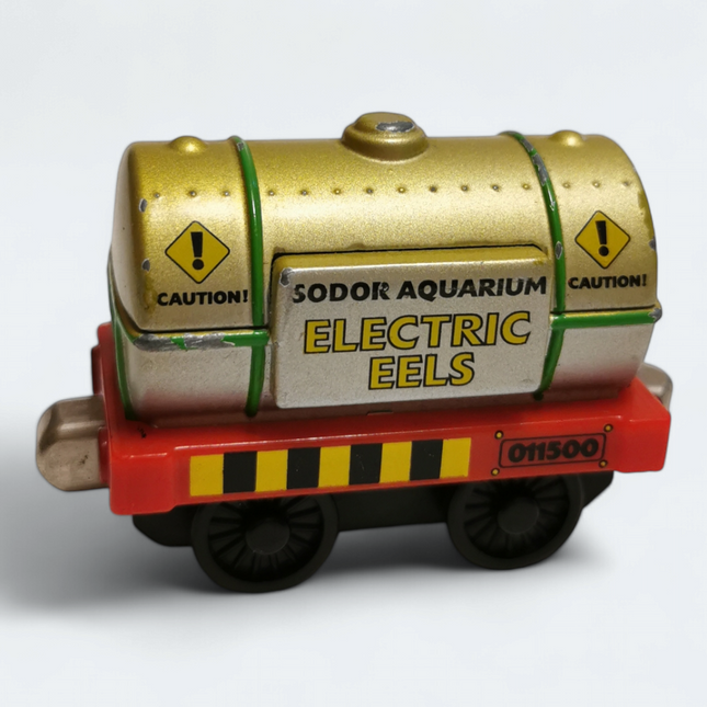 Thomas & Friends ELECTRIC EELS Sodor Aquarium Ocean Tanker Diecast 2.5" Figure