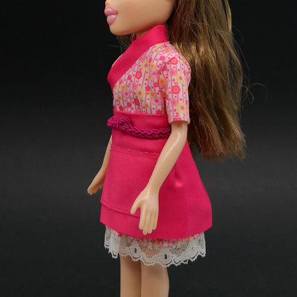 Pink Kimono Waitress Uniform – for Bratz & Licca Chan (Re-ment, Pre-Owned)