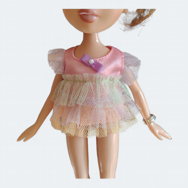 1/6 Scale Doll Clothes Pastel Colors Tutu Dress Top – for Bratz Licca Rika (Pre-Owned)