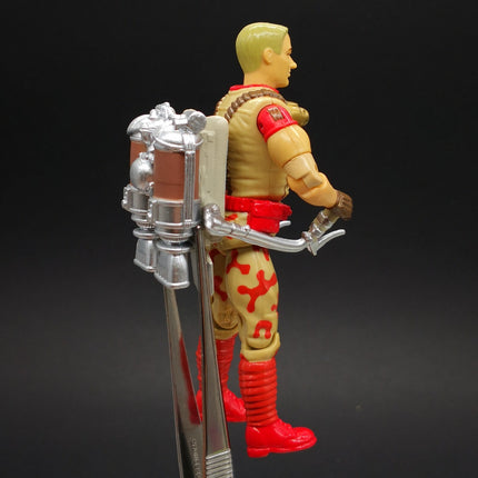 Silver JETPACK ROCKET BACKPACK Lot of 5 for 3.75" 4" Action Figure Weapon Part