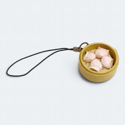 Dim Sum Shrimp Dumpling 1.25" Miniature – Dollhouse Food Keychain (Pre-Owned)