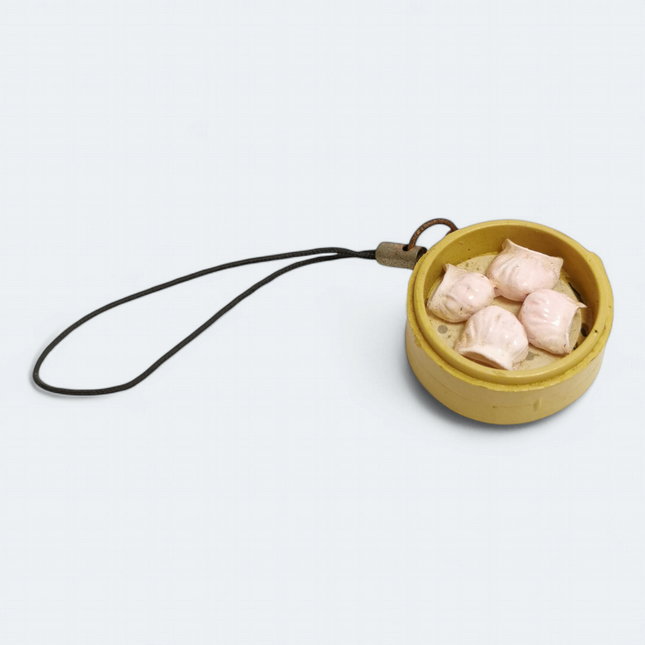 Dim Sum Shrimp Dumpling 1.25" Miniature – Dollhouse Food Keychain (Pre-Owned)