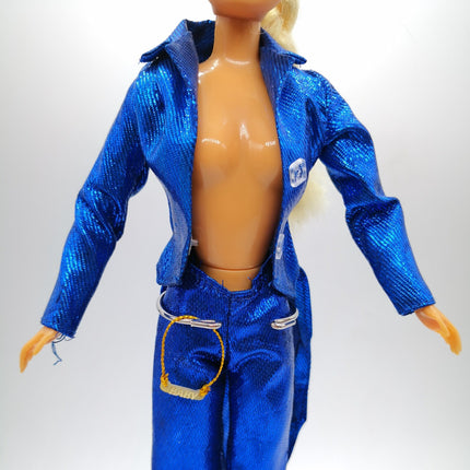 Baby Spice Shiny Blue Outfit – 1/6 Scale Top & Pants (Galoob, Pre-Owned)