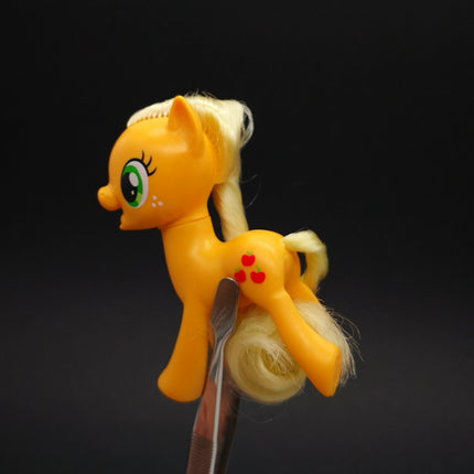 My Little Pony G4 Applejack Trotting Pose – 3" Brushable Figure (2016, Pre-Owned)