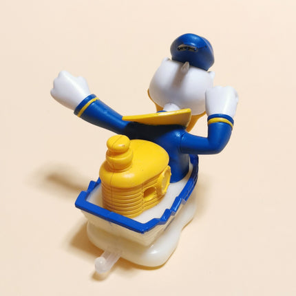 Disney Angry Donald Duck Parade Car Boat – 3" Figure (2014, Rare, Pre-Owned)