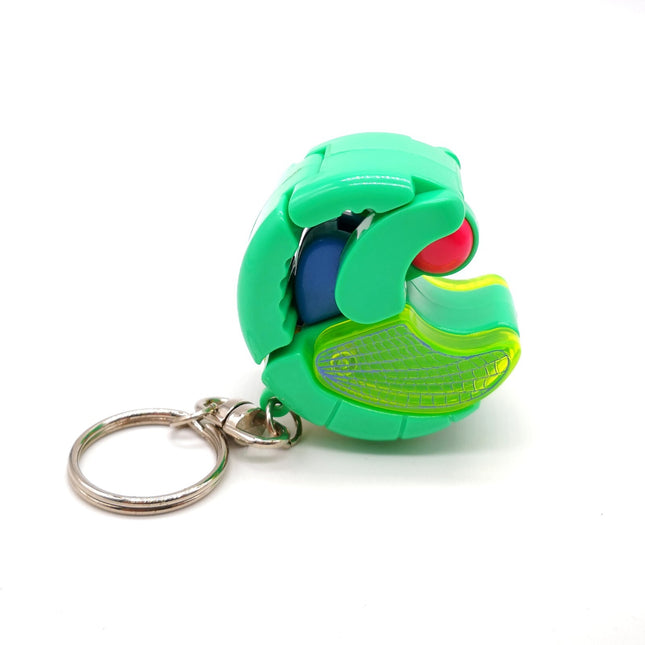 GEO INSECT MANTIS Transforming 2" Mini Figure KEYRING 90s Toy Collectible Rare