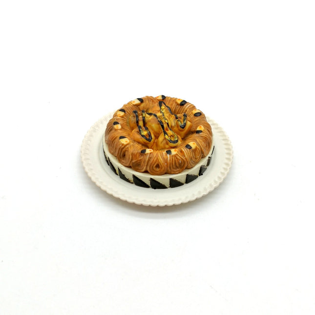 Re-Ment Miniature Mont Blanc Chestnut Mousse Cake – Party Dessert (Pre-Owned)