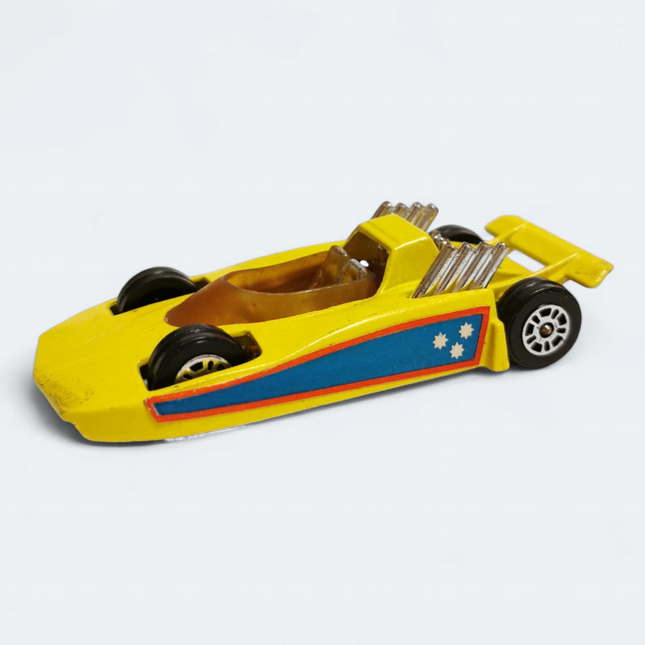 Corgi Junior Hot Roder Yellow – 3" Diecast Vintage Race Car (70s, Pre-Owned)