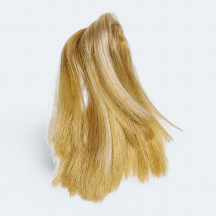 Barbie Head Only – Blue Eyes Pink Lips Blonde Straight Hair (Pre-Owned)