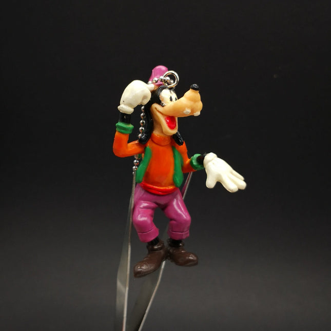 Mickey & Friends Goofy 3" Rubber Keychain – Disney (Fair, Pre-Owned)