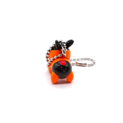 Pokemon Tepig 1/2" Mini Figure – Keychain Charm (Nintendo, Pre-Owned)