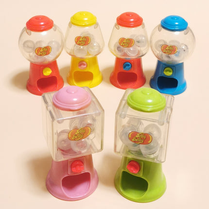 Lot of 6 Jelly Belly Dispensers 3" Miniatures – Dollhouse Candy (Pre-Owned)