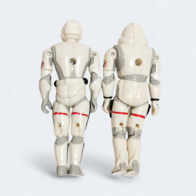 Lanard 1994 Corps STAR FORCE TROOPER 3.75" Action Figure Vintage Toy Lot of 2