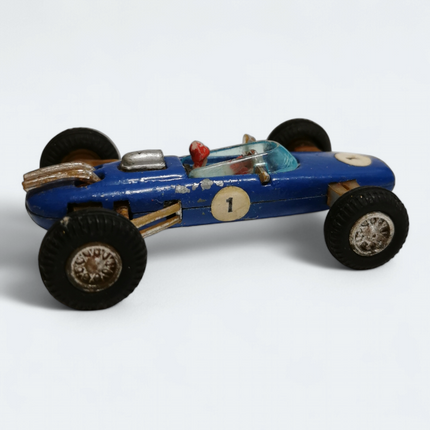 Vintage Lola Climax Blue – 2.5" Diecast Race Car GT R-101 (Hong Kong, Fair, Pre-Owned)