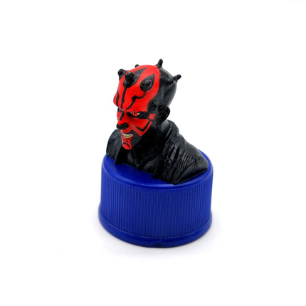 Star Wars Darth Maul Bust 2" Figure – Pepsi Cola Bottle Cap Series (1999 Japan, Pre-Owned)