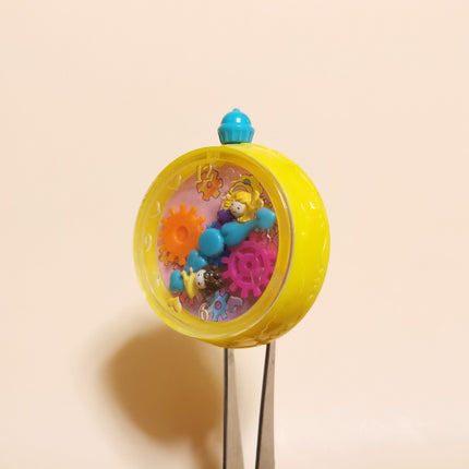 Polly Pocket Stop Watch with Clip – 2" McDonald's Toy (1994, Pre-Owned)