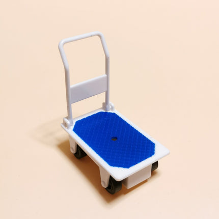 1/18 Scale Foldable Push Cart Dolly 2" – Dollhouse Accessory (Pre-Owned)