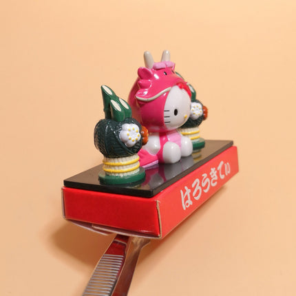 Sanrio Hello Kitty Year of the Dragon – 1.5" Zodiac Statue (1999, Pre-Owned)