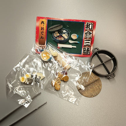 Re-Ment 2003 Japanese Cuisine Oden Hot Pot – Dollhouse Food (Pre-Owned)