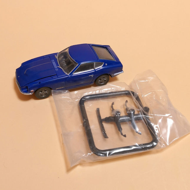 Miniature Nissan Fairlady Z 432 Blue – 2.5" Plastic Toy Car (TOMY, Pre-Owned)