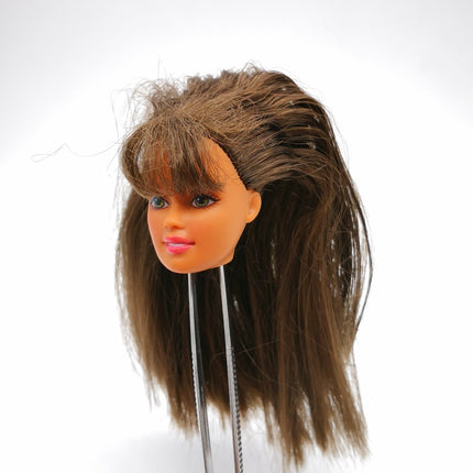 1/6 Doll Barbie Teresa Head Only – Brunette Straight for 12" Doll 1998 (Pre-Owned)