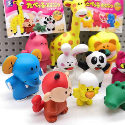 Animal Cracker 1.5" Mini Figures – SK Japan Snack Animals Lot of 10 (Pre-Owned)
