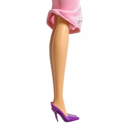 Barbie Doll Purple Pointy Slingback High Heel Shoes – 1/6 Scale (Pre-Owned)