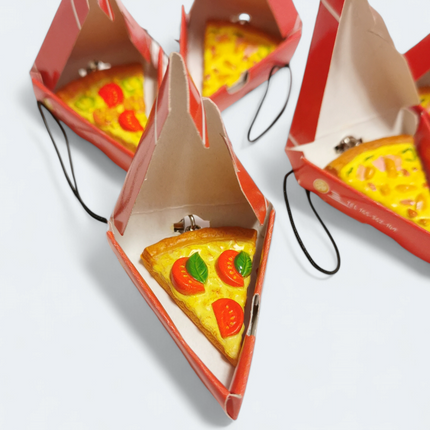 Meat Lover Pizza Slice with Box 1.5" Miniature – Dollhouse Food (Pre-Owned)