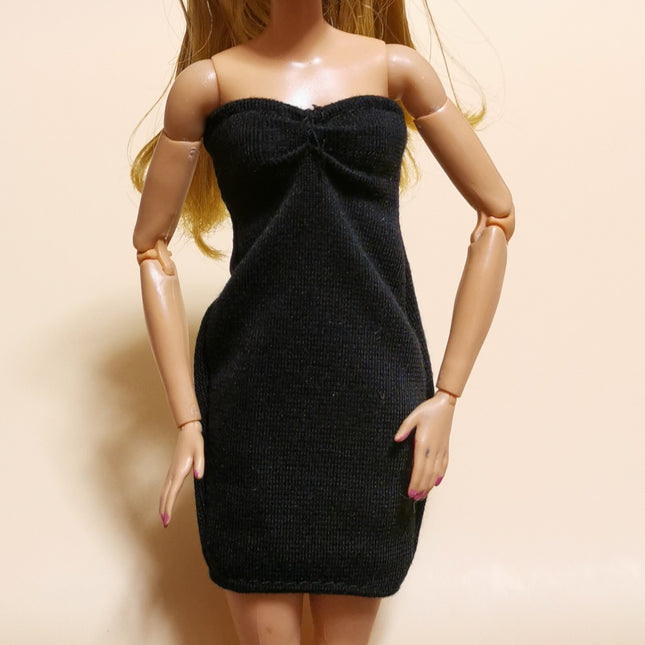 Plain Black Tube Dress – Party Fashion (Pre-Owned)