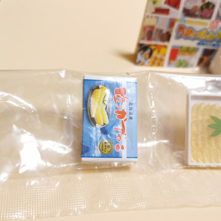 Re-Ment Miniature Produce Delivery: Seafood from Hokkaido – Japanese Food Set (Pre-Owned)