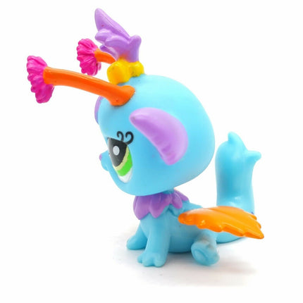 LPS Littlest Pet Shop 2833 Iris Blue Fairy Kitty – 2.5" Mini Figure (Pre-Owned)