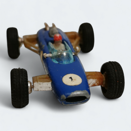 Vintage Lola Climax Blue – 2.5" Diecast Race Car GT R-101 (Hong Kong, Fair, Pre-Owned)